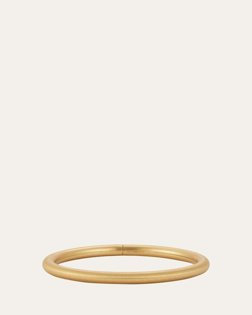 Plie Bangle with High Polish, 5mm